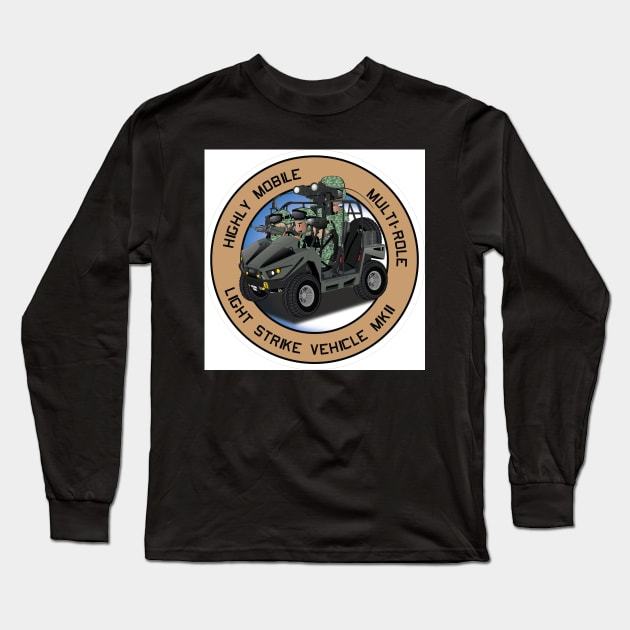 SAF Light Strike Vehicle MkII Long Sleeve T-Shirt by gubak76